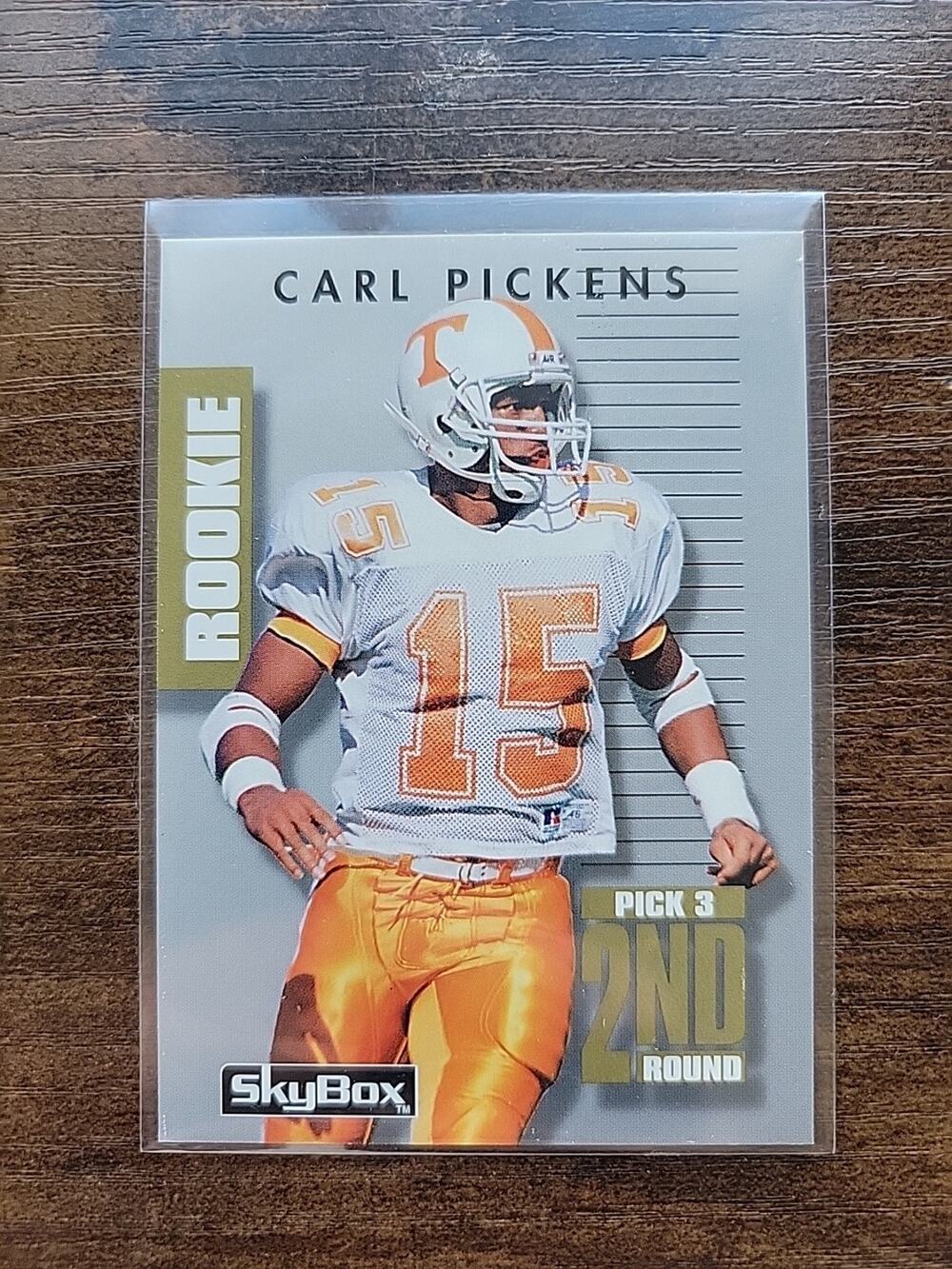 Carl Pickens 1992 Skybox Primetime #358 - Rookie - Bengals - NFL - Fresh Pull